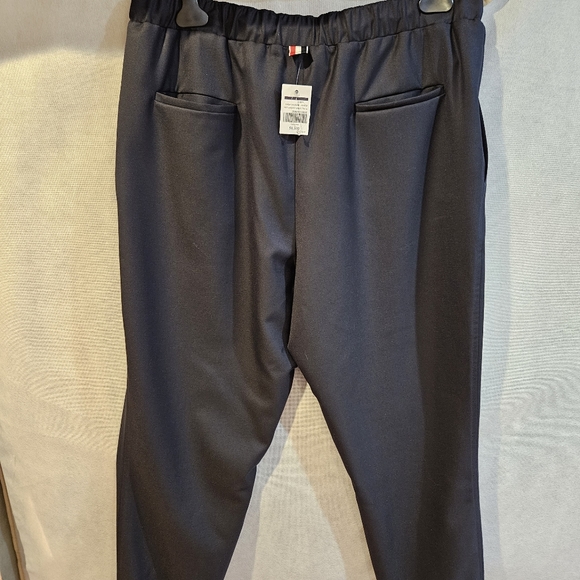 THOM BROWNE Super 120's Wool Twill Track Pants - Picture 6 of 8